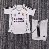 06/07 Real Madrid Home Retro Kids Jersey
