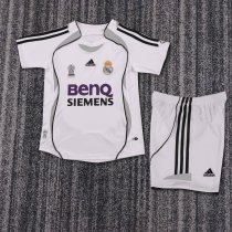 06/07 Real Madrid Home Retro Kids Jersey