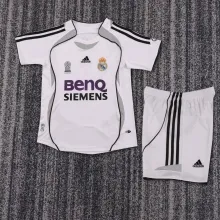 06/07 Real Madrid Home Retro Kids Jersey