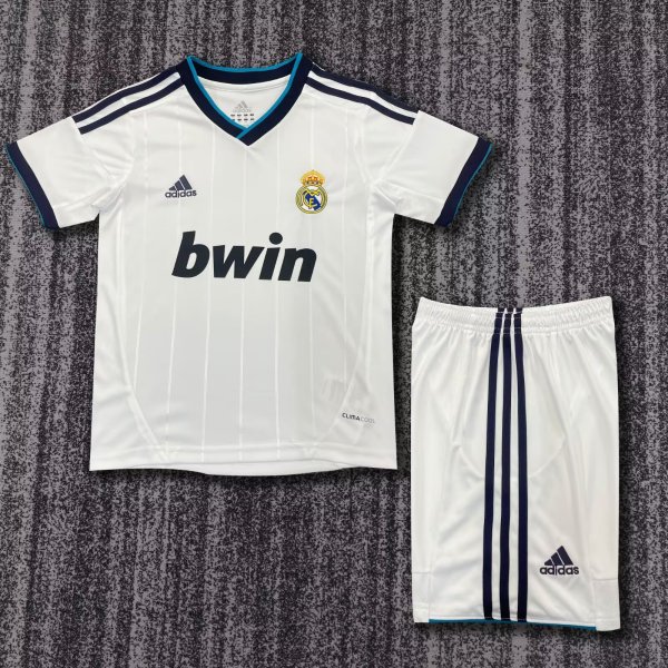 12/13 Real Madrid Home Retro Kids Jersey