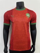 24/25 Morocco Home Jersey Player Version Thai Quality 彪马面料