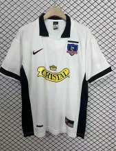 97/98 Colo-Colo Home White Retro Soccer Jersey