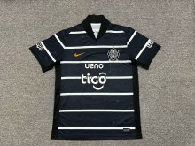 25/26 Olimpia Away Black Soccer Jersey Thai Quality