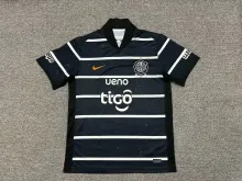 25/26 Olimpia Away Black Soccer Jersey Thai Quality