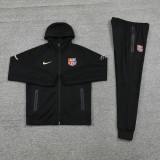 24/25 Barcelona Black Jacket Tracksuit Thai Quality  力辉
