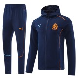 24/25 Marseille Dark Blue Jacket Tracksuit Thai Quality