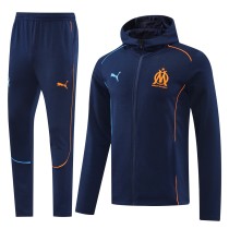 24/25 Marseille Dark Blue Jacket Tracksuit Thai Quality