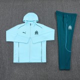 24/25 Marseille Blue Jacket Tracksuit Thai Quality