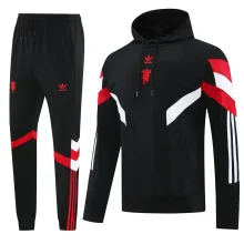 24/25 Man United Black Jacket Tracksuit Thai Quality