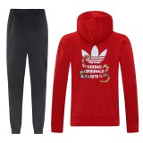 25/26 Adidas Jacket Tracksuit Red Color