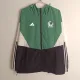 25/26 Mexico Red Windbreaker Jacket Black Thai Quality