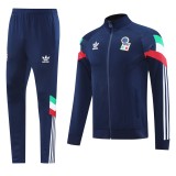 24/25 Italy Blue Jacket Tracksuit Thai Quality