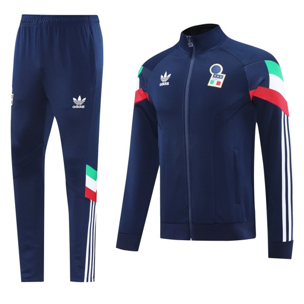 24/25 Italy Blue Jacket Tracksuit Thai Quality