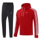 25/26 Adidas Jacket Tracksuit Red Color