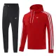 25/26 Adidas Jacket Tracksuit Red Color