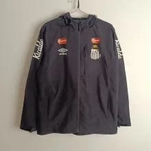 25/26 Santos Black Windbreaker Jacket Thai Quality