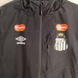 25/26 Santos Black Windbreaker Jacket Thai Quality