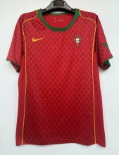 2004 Portugal Home Retro Jersey