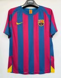 05/06 Barcelona Home Retro Jersey Lige Version
