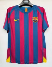 05/06 Barcelona Home Retro Jersey Lige Version