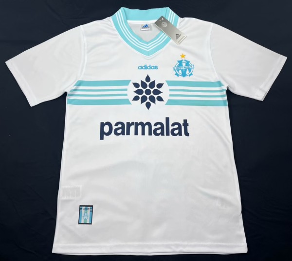 96/97 Marseille Home Retro Jersey