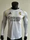 25/26 Real Madrid Home Long Sleeve Jersey Player Version 1:1 Quality