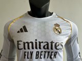 25/26 Real Madrid Home Long Sleeve Jersey Player Version 1:1 Quality