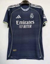 25/26 Real Madrid Away Jersey Player Version 1:1 Quality  球员版