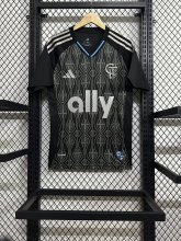 25/26 Charlotte Away Blue Fans Version Soccer Jersey