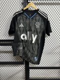 25/26 Charlotte Away Blue Fans Version Soccer Jersey