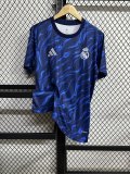 25/26 Real Madrid Training Blue Jersey Fan Version