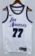2023 NBA Men Los Angeles Lakers White #77 DONCIC Jersey High Quality Name and Number Print