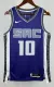 NBA Men 2025 Sacramento Kings DeROZAN #10 Away Jersey High Quality Name and Number Print