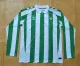 24/25 Real Betis Home Jersey Without Sponsors Long Sleeve Thai Quality Fan Version