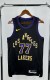 2024 NBA Men Los Angeles Lakers Purple #77 DONCIC Jersey High Quality Name and Number Print