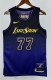 2025 NBA Men Los Angeles Lakers Purple #77 DONCIC Jersey High Quality Name and Number Print