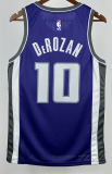 NBA Men 2025 Sacramento Kings DeROZAN #10 Away Jersey High Quality Name and Number Print