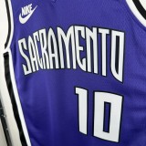 NBA Men 2025 Sacramento Kings DeROZAN #10  Jersey High Quality Name and Number Print
