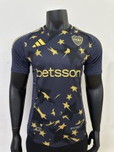 25/26 Boca Third Jersey Plaver Version Soccer Jersey honpin