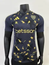 25/26 Boca Third Jersey Plaver Version Soccer Jersey honpin