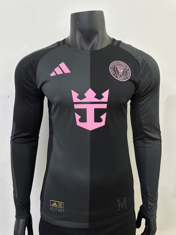 25/26 Miami Away Jersey Long Sleeve Player Version  1:1 Quality