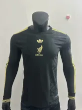 25/26 Mexico Black Jersey Long Sleeve Player Version 1:1 Quality