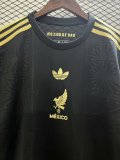 25/26 Mexico Black Jersey Long Sleeve Fans Version 1:1 Quality