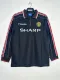 98/99 Man United Black Retro Jersey Long Sleeve