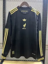 25/26 Mexico Black Jersey Long Sleeve Fans Version 1:1 Quality