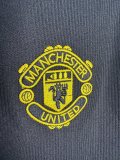 98/99 Man United Black Retro Jersey Long Sleeve