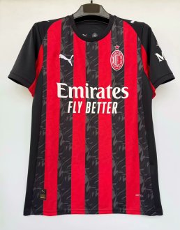 25/26 AC Milan Home Jersey Fans Version  1:1 Quality