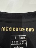 25/26 Mexico Black Jersey Embroidered Logo Fans Version 1:1 Quality