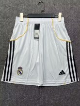 25/26 Real Madrid Home Pants Short