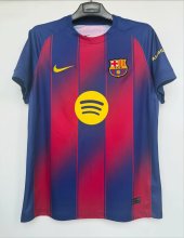 25/26 Barcelona Home Jersey With New Sponsors 1:1 Quality Fan Version
